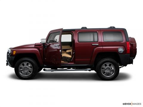 2008 Hummer H3 Side View