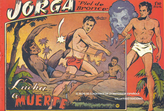 Jorga, Piel de Bronce 10, Dibujos de Aguilar