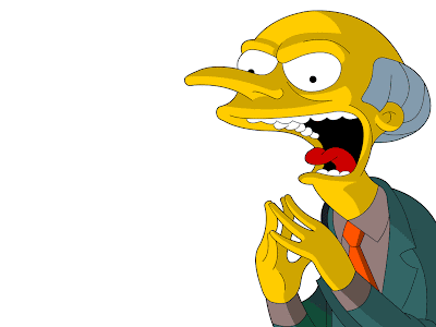 Mr Burns Evil Laugh Wallpaper