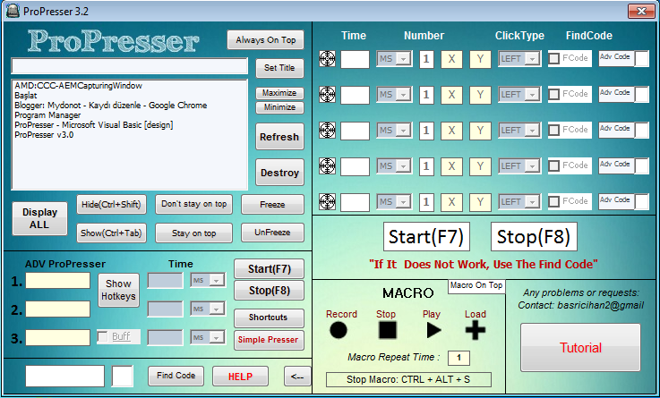 Propresser Propresser V33auto Key Presskeyhelper Game - 