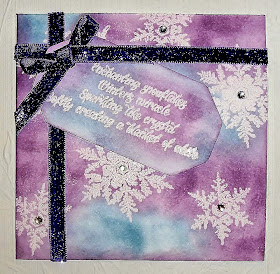 snowflakes stamps - snowflakes verse