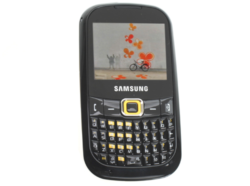 Samsung B3210 Genio QWERTY. Key Features Messaging and Communication Focused Mobile Phone Changeable Covers Size 112 x 59.6 x 12.9 mm. Bluetooth� with A2DP