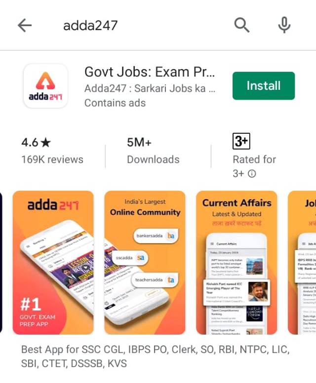 free app for competitive exam preparation