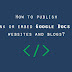 How to publish - link or embed Google Docs to websites and blogs?
