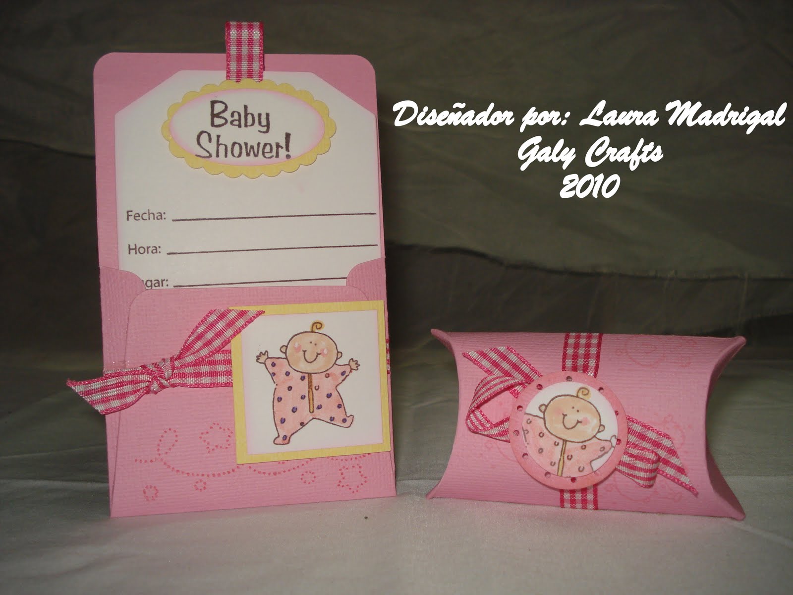 Tarjetas Boutique Galy Crafts Tarjetas De Baby Shower Para Nia 