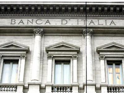 Banca d'Italia: a luglio prestiti -0,6% su base annua