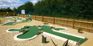 The Peterborough Minigolf course at Dobbies Garden Centre