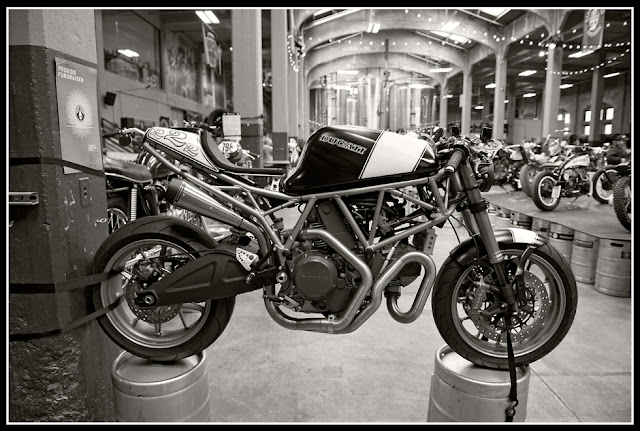 Garage Brewed Motorcycle Show; Motorcycles, Rheingeist Brewery; Cincinnati; Ducati