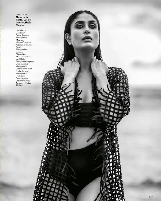 Kareena Kapoor Sexy Pose For Vogue Magazine