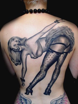 Pin Up Girl Tattoo Designs