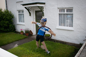 Olympic scarecrows Cornwall