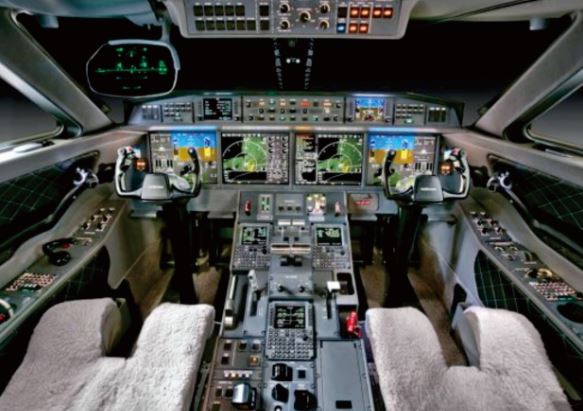 Gulfstream G650 cockpit