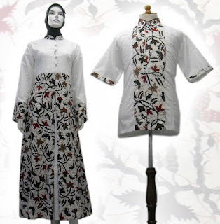 baju gamis batik 2012