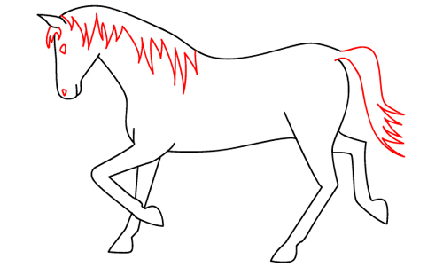 How to draw a Horse