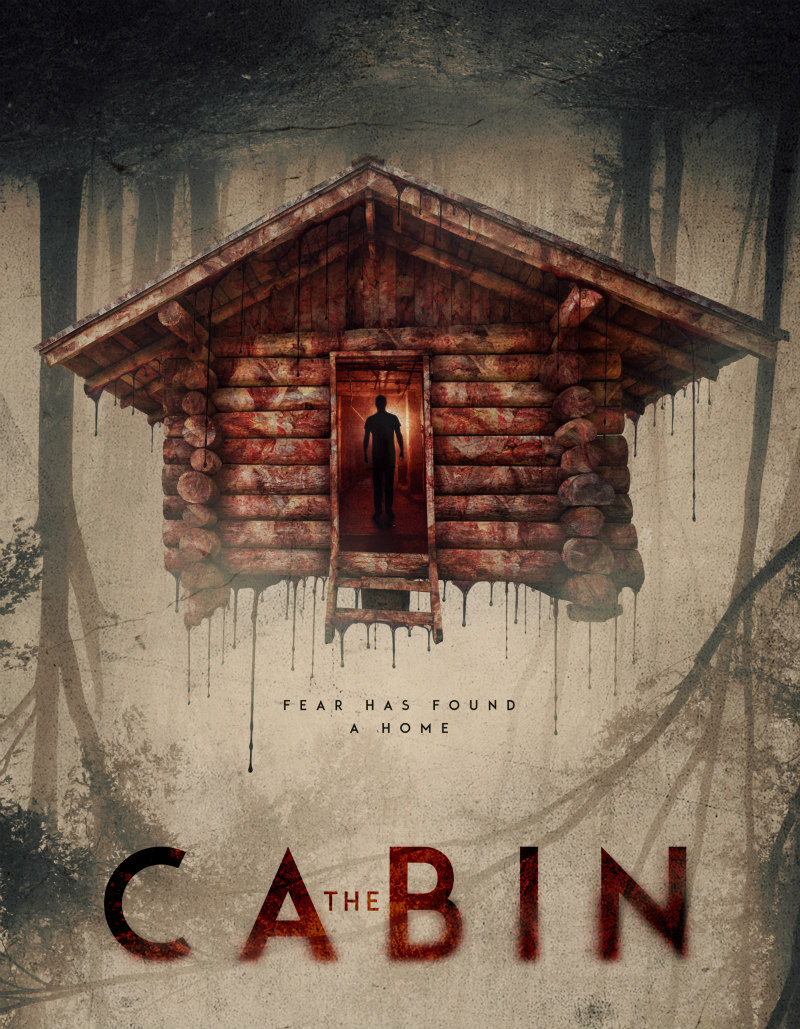 the cabin swedish horror poster