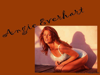 American actress and former fashion model Angie Everhart