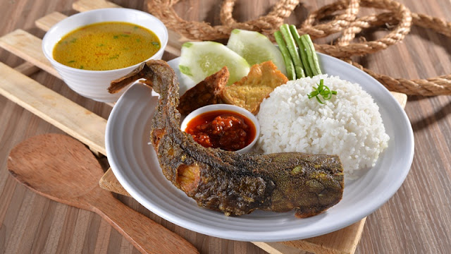 Ayam Penyet D'Kota Menu - Set Lele Penyet