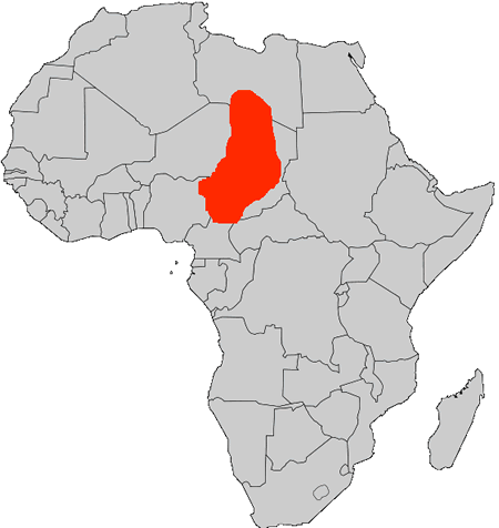 Kanem Bornu map