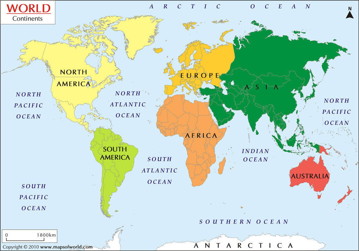 De 7 Verdensdele Kort Verdensdele Kort + apio.travvy.info De 7 Verdensdele Kort