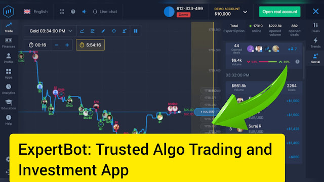 ExpertBot: Trusted Algo Trading and Investment App