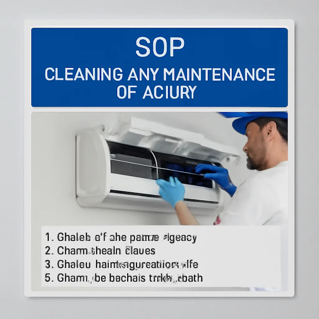 SOP for Cleaning and Maintenance of AC unit