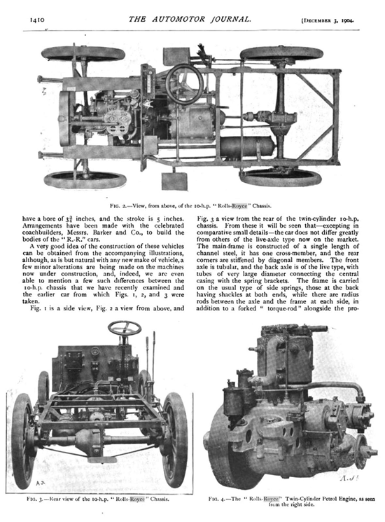 First Versions: Rolls-Royce: 1st model ever