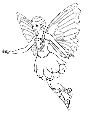 fairy coloring pages