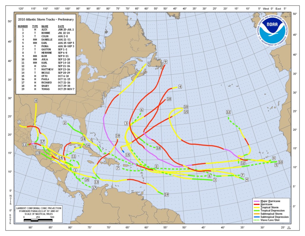 MWN Blog: Recap of 2010 Atlantic Hurricane Season