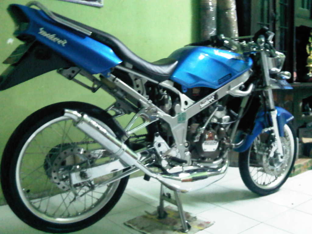 Download Koleksi Modifikasi Motor Ninja Rr Biru Terlengkap Obeng Motor