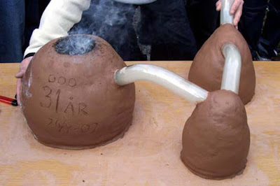 Clay Pots Homemade Bong