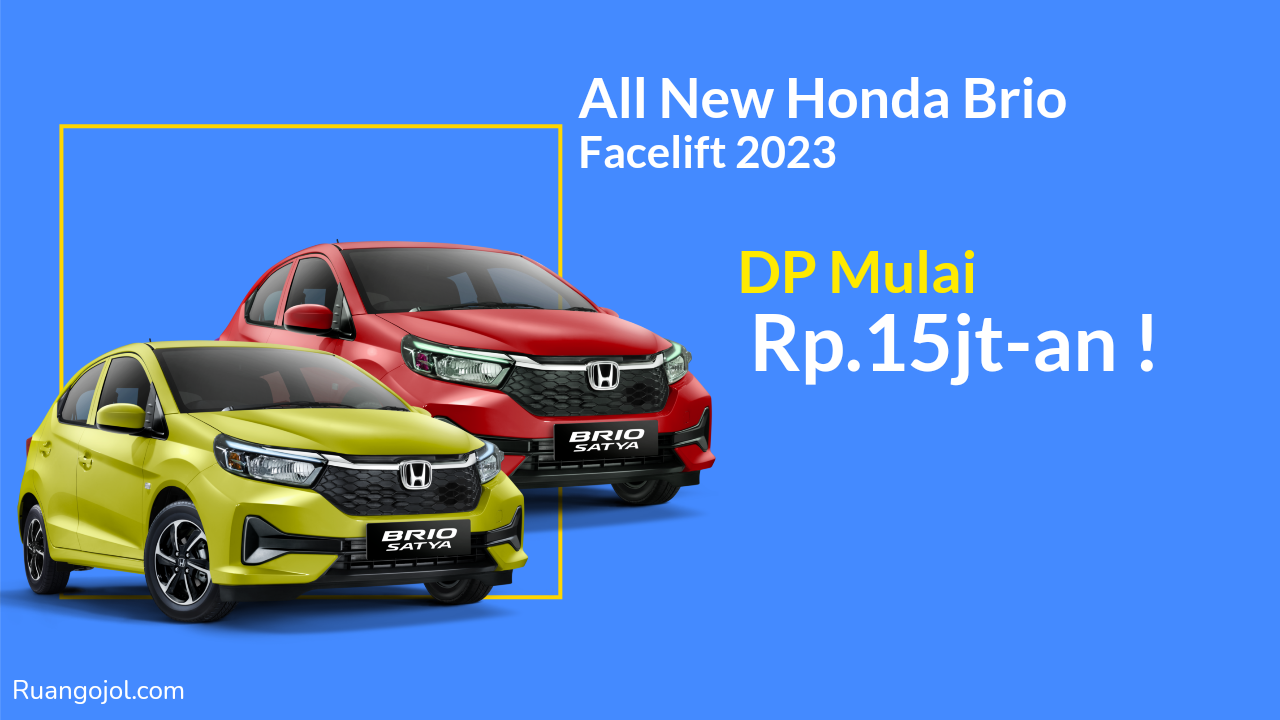 DP Ringan New Honda Brio Facelift 2023