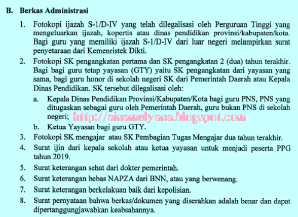 Pada posting kali ini Admin akan membagikan info terkait PERSYARATAN DAN JADWAL PPG DALAM JABATAN TAHUN 2019 SESUAI SURAT EDARAN DIRJEN GTK NOMOR 22063/B.B4/GT/2018