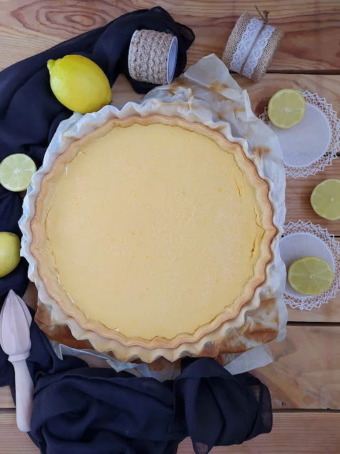 Tarta de limón Postre fácil, rico, rápido, sencillo, con horno, masa quebrada Lidl Lemon pie Verano Dia de la madre Cuca