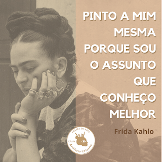 Frase da pintora Frida Kahlo