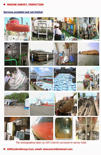 expert quality control inspection and Marine survey consultant services. http://www.aimcontrolgroup.com