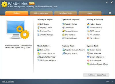 WinUtilities Pro Full Lifetime Key lisans anahtari etkinlestirme kodu