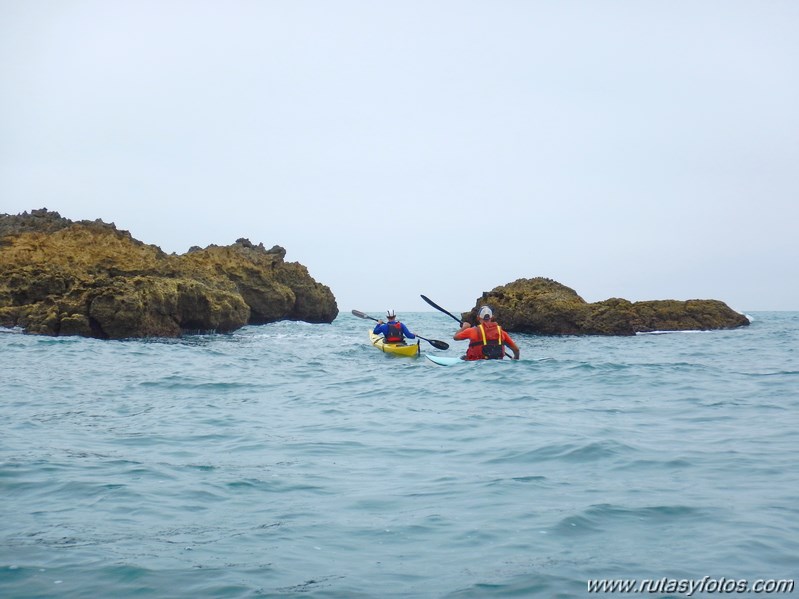 Kayak en Sancti Petri