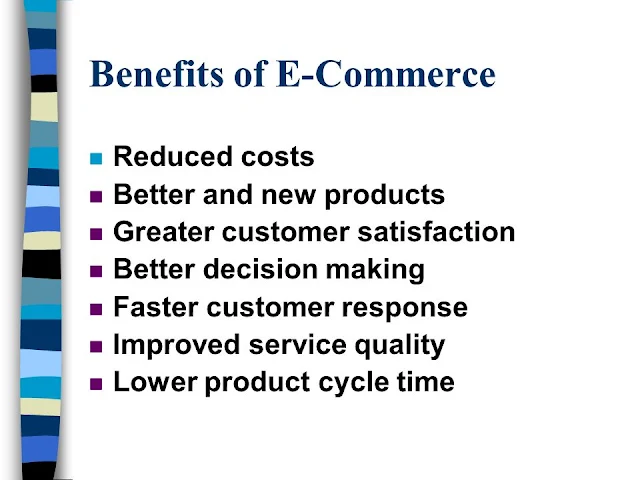 Benefits of E-Commerce in Modern Times