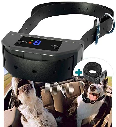 Elzu Dog Collars: Electronic Anti-Bark Collar for Pet Dogs of Different Breeds and Sizes
