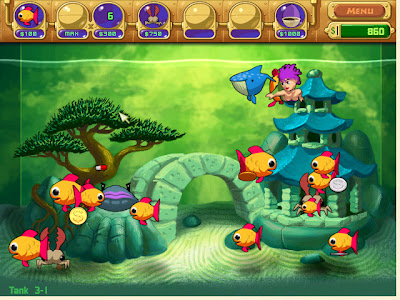 Free download Insaniquarium Deluxe PC game Gambar1