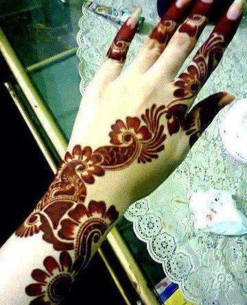 mughlai mehndi designs hands 