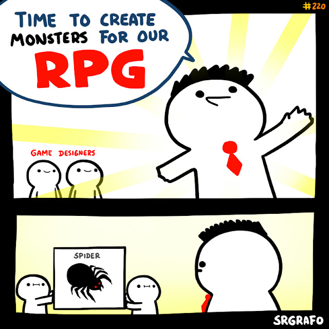 When you need a monster in a RPG