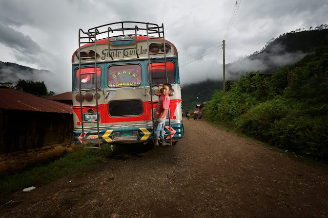 Guatemala, bus, poverty, FH Canada, Awana