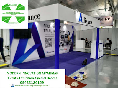 Modern Innovation Booth Designs & Decorations in Myanmar 