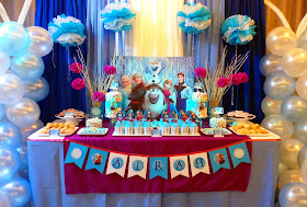 Disney Frozen Themed Birthday Party