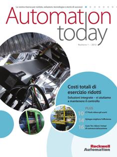 Automation Today  2012-01 - Primavera 2012 | TRUE PDF | Irregolare | Professionisti | Automazione | Elettronica
This magazine provides readers with articles on automation technology and interesting applications from both within Australia & New Zealand and around the Asia-Pacific region.