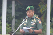 Upacara 17an Dandim Pekalongan Bacakan Amanat Panglima TNI 