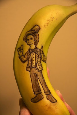 Banana Tattoo, Banana Art, Banana Funny Pic, Banana Photos funny, Tattoo in Banana, Banana Arting, Banana special photo, create Art in banana