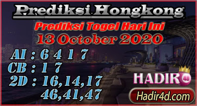 PREDIKSI TOGEL HONGKONG 13 OCTOBER 2020