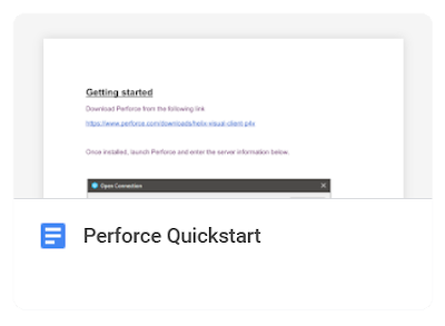 Perforce Quick Start Tutorial